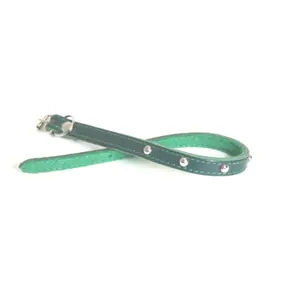 Leather dog collar Martin Sellier Feut Clou image-0