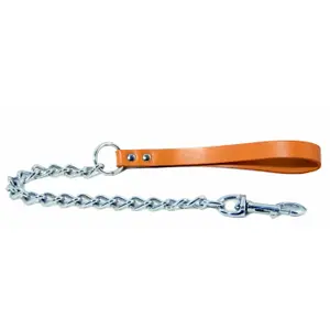 Dog Lead Leather Handle Martin Sellier image-0