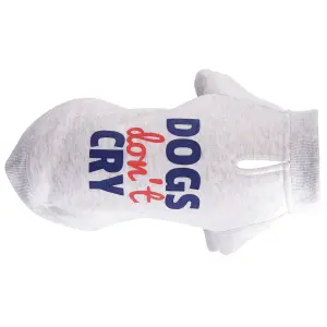 Dog Sweatshirt Martin Sellier Dogs don't cry image-1