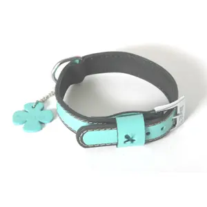 Straight Leather Dog Collar Martin Sellier image-0