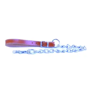 Leather Handle Dog Leash Martin Sellier image-0