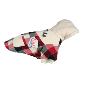 Hooded sweatshirt for dogs Martin Sellier Patchwork image-0