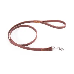 Long Leather Dog Lead Martin Sellier Bico 499 image-0