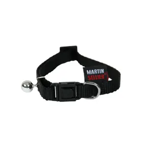 Jednokolorowa nylonowa obroża dla kota Martin Sellier image-0