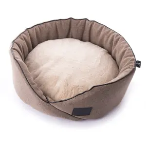 Round dog and cat basket Martin Sellier