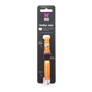 Collier pour chat nylon Martin Sellier Safety image-0