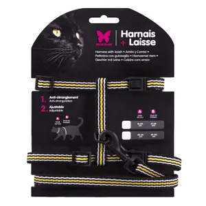 Conjunto de arneses e trelas para gatos trio Martin Sellier image-0