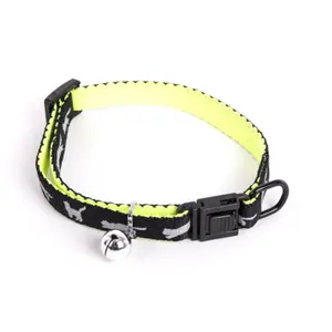 3004798-katt-halsband-nylon-martin-sellier-bico-svart-10x20-30-cm