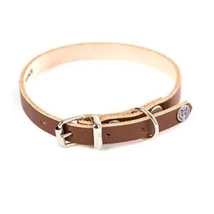Collier pour chien en cuir Martin Sellier image-0