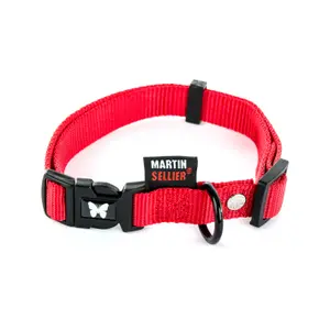 Collier réglable nylon pour chien Martin Sellier 10-20/30 image-0