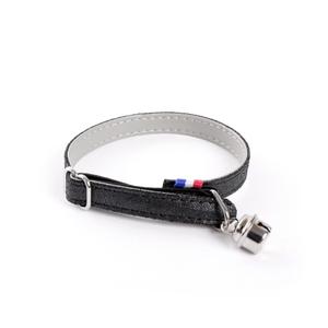 3006788-halsband-i-konstlader-for-katt-martin-sellier-irise-svart-tu