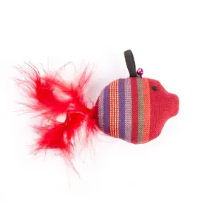 Fleece legetøj til kat fiskeboble Martin Sellier image-0