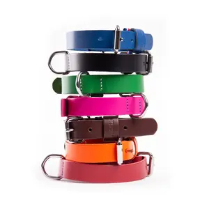 Zweifarbener Hundehalsband aus Leder Martin Sellier 499 image-2
