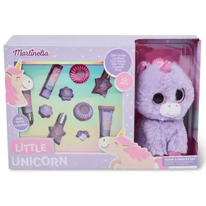 Makeup kit with unicorn plush Martinelia image-0