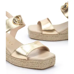 Sandalias de mujer con suela de cuña Martinelli Dora image-6