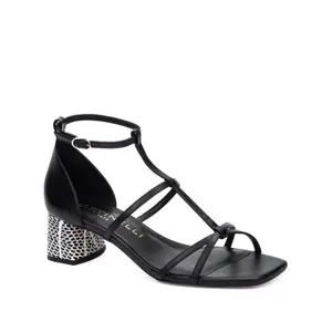 Damen Sandalen mit Schnallenverschluss und Absatz Martinelli Vettabbia image-3