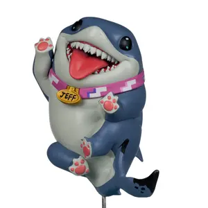 Figurine Marvel Rivals - Jeff le Requin Terrestre (Gamerverse) - Figurine 1:10 - Vague 1 image-2