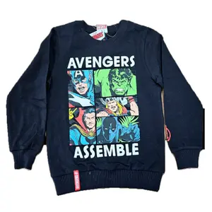 Sweatshirt round neck child Marvel Avengers image-0