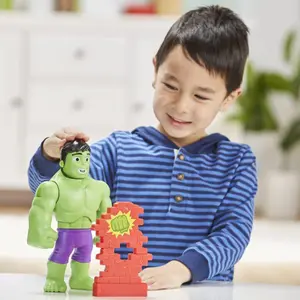 Figurine Marvel Spidey Mega Mighty Hulk con Gestos image-3