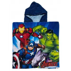 8435631344773-poncho-en-cotton-enfant-marvel-avengers-multicolore-55x100-cm