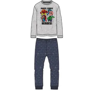 Cotton kids' pyjamas Marvel Avengers image-0