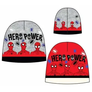 2 colors beanie child spiderman hero power Marvel image-1