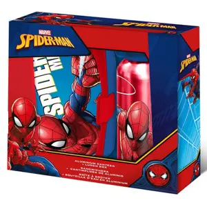Lunch box and spiderman bottle Marvel image-0