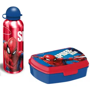 Lunch box and spiderman bottle Marvel image-1