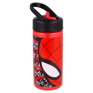 Straw canteen spiderman Marvel image-0