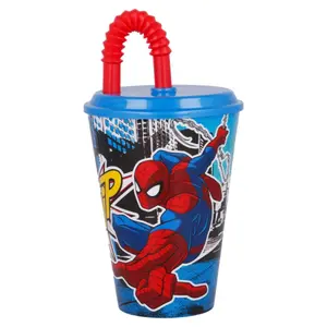 Straw mug spiderman Marvel image-0