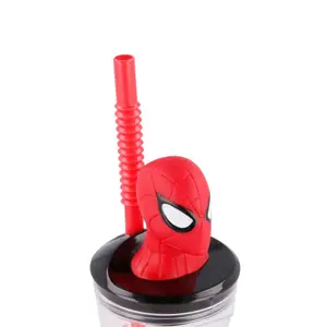 Straw mug spiderman 3d figurine Marvel image-2