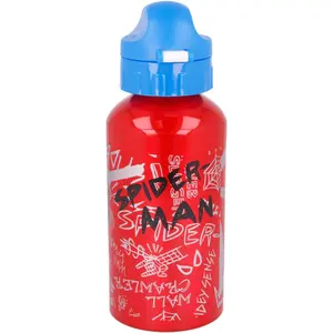 Premium aluminum water bottle spiderman Marvel image-1