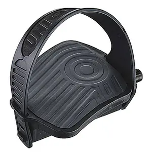 Pédales home trainer - anti-dérapante avec straps enfant Marwi (x2) image-0