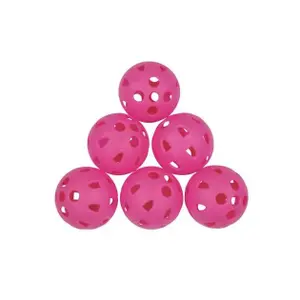 Balles de golf d'entraînement perforées Masters Airflow (x6) image-0