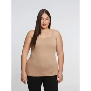 Canottiera donna in viscosa Mat Fashion Basic image-1