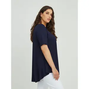 Topp för kvinnor Mat Fashion Basic image-3