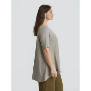Topp för kvinnor Mat Fashion Basic image-4