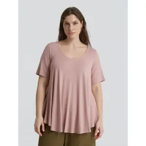 Topp för kvinnor Mat Fashion Basic image-1
