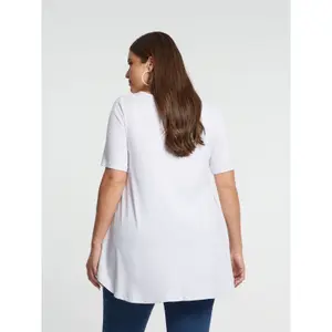 Topp för kvinnor Mat Fashion Basic image-2