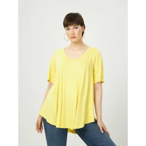 Topp för kvinnor Mat Fashion Basic image-1