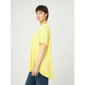 Topp för kvinnor Mat Fashion Basic image-3
