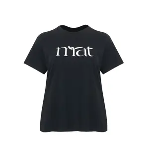 Women's logo T-shirt Mat Fashion image-0