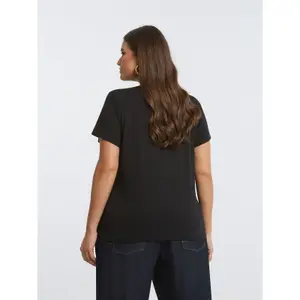Women's logo T-shirt Mat Fashion image-2