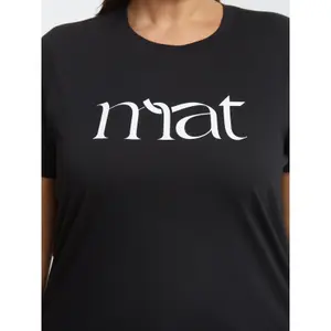 Women's logo T-shirt Mat Fashion image-4