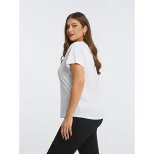 Women's logo T-shirt Mat Fashion image-4