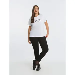 Women's logo T-shirt Mat Fashion image-2