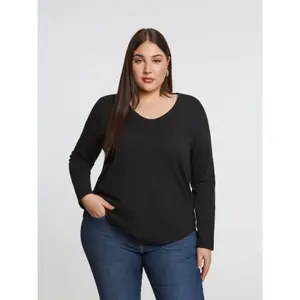 Women's long sleeve T-shirt Mat Fashion image-1