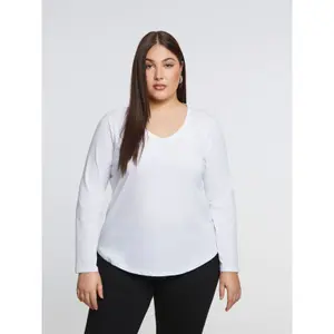 Women's long sleeve T-shirt Mat Fashion image-1