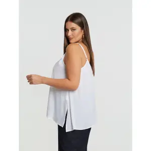 Women's satin tank top Mat Fashion Basic image-3