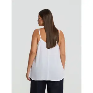 Women's satin tank top Mat Fashion Basic image-2